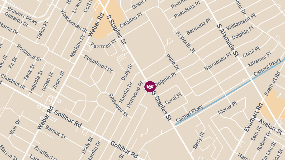 Corpus Christi, TX – Woman Injured in Crash on S Staples St