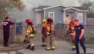 CCFD battle fire on Lynch and 19th St