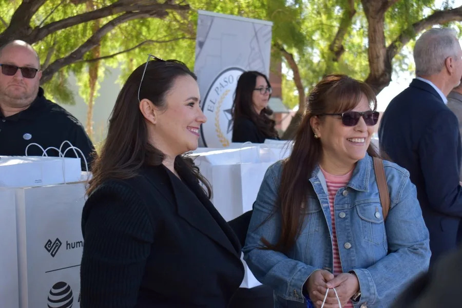 El Paso County and AT&T Break Ground on Fiber Broadband Expansion and Distribute Laptops to Local Families. Photo courtesy to El Paso County.