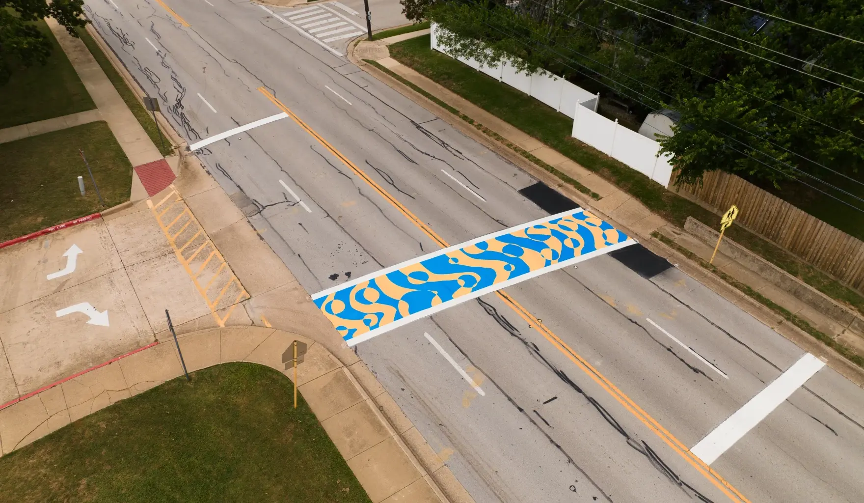 Bedford plans to remove student artwork from crosswalks to comply with Abbott's roadway directive