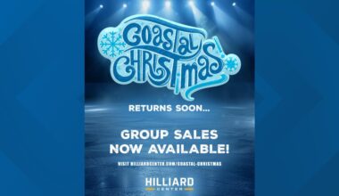 Coastal Christmas returns to Hilliard Center with ice skating and holiday fun