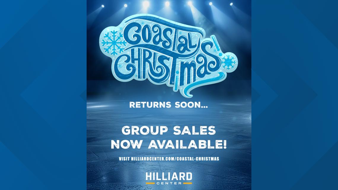 Coastal Christmas returns to Hilliard Center with ice skating and holiday fun