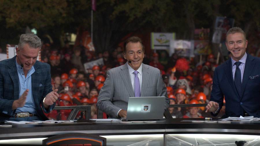 College Gameday, BYU/Texas Tech, Kirk Herbstreit, Nick Sabana...