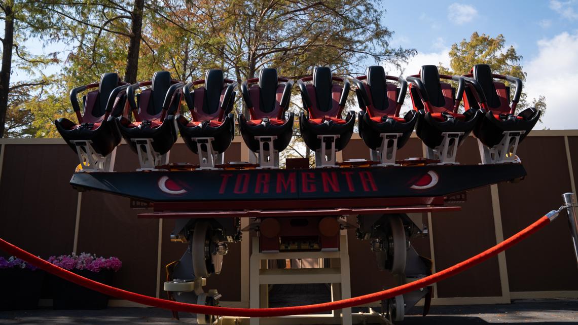 Six Flags Over Texas gives first look at record-breaking ‘Tormenta Rampaging Run’ roller coaster