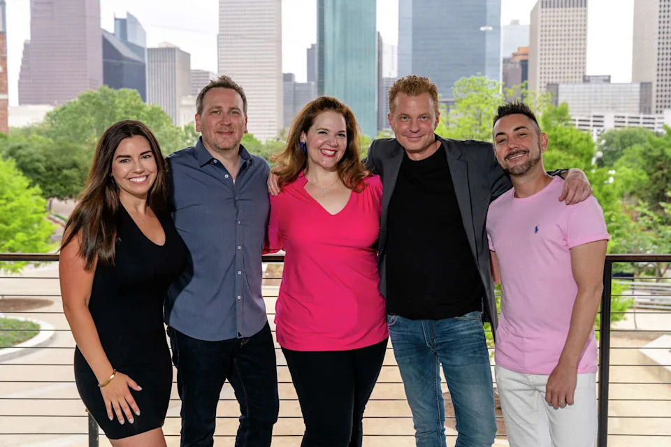 KRBE's 'Roula & Ryan Show' is a morning staple in Houston. (Courtesy)