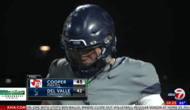 Del Valle loses heartbreaker to Lubbock Cooper in opening round of playoffs; Thursday scores