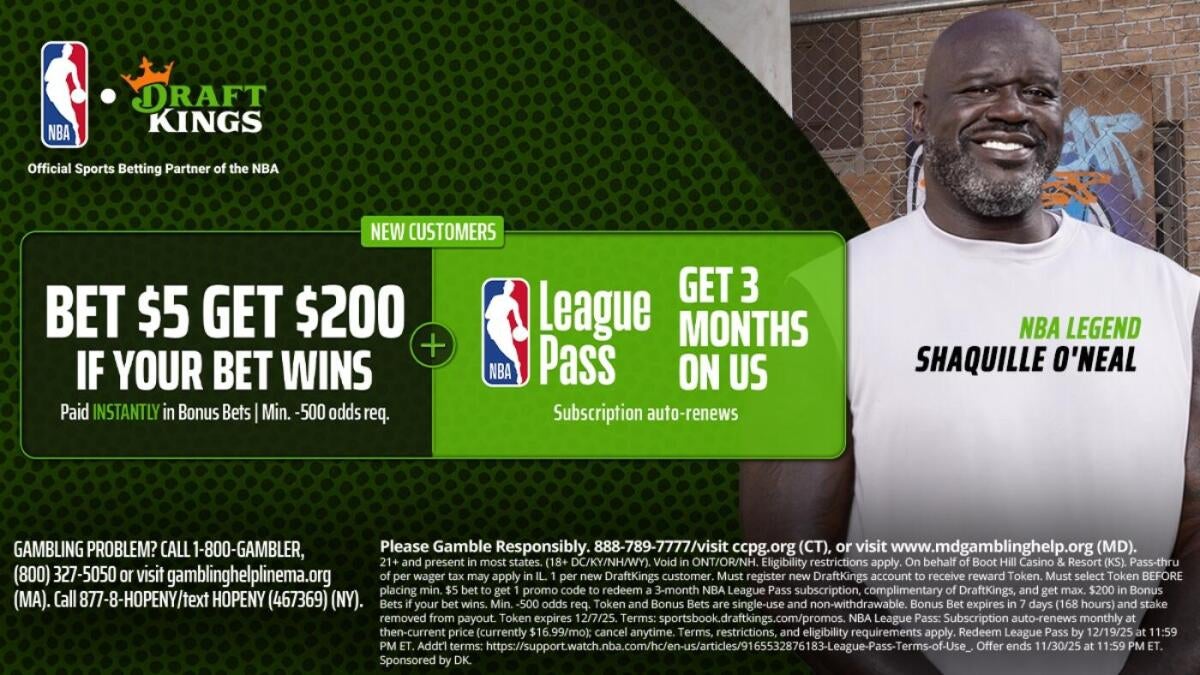 DraftKings promo code: Claim $200 bonus, free NBA League Pass for Houston-Tennessee, Lakers-Clippers today