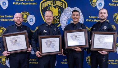 CCPD award ceremony honors officers for lifesaving actions across multiple emergencies