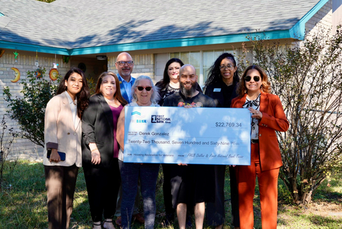$22K Grant from FHLB Dallas and First National Bank Texas Helps Central Texas Veteran Repair Roof and Restore Safety