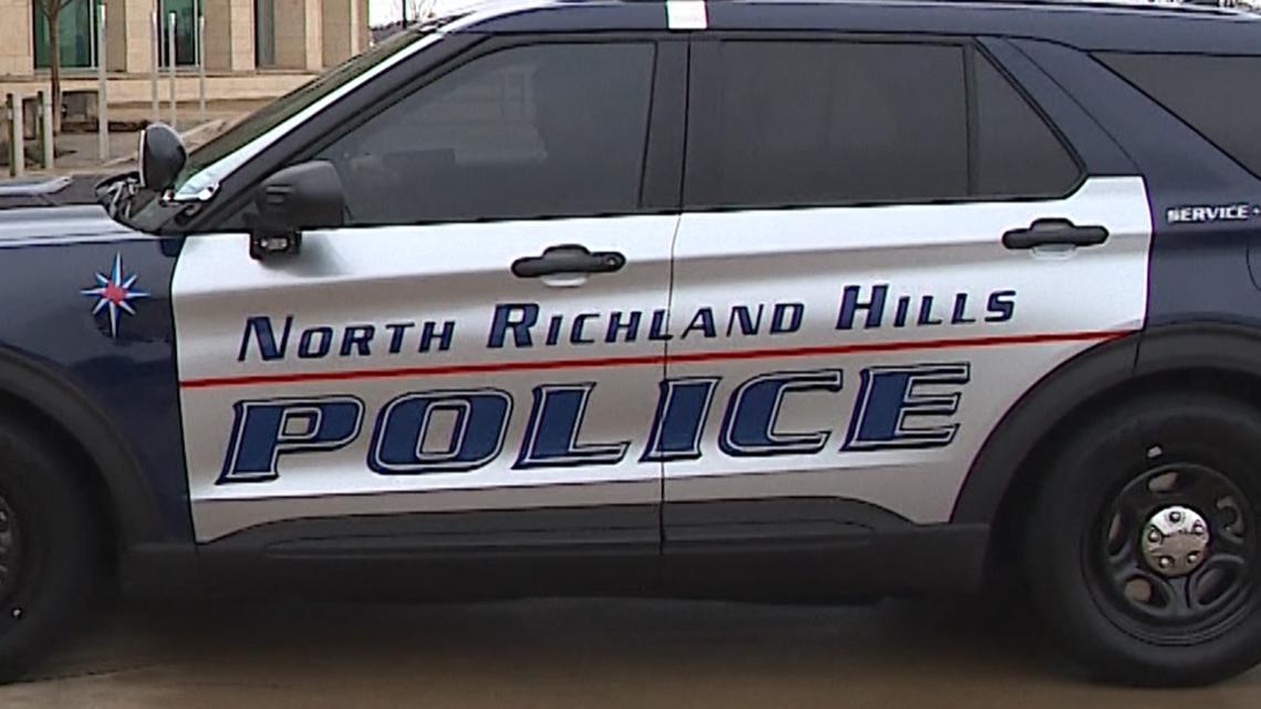 Suspect vehicle flips during North Richland Hills police chase