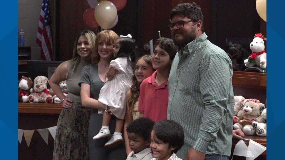 Nine Nueces County children adopted just in time for the holidays