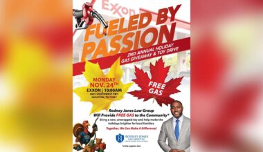 Gas giveaway, toy drive being hosted by Houston attorney for second year