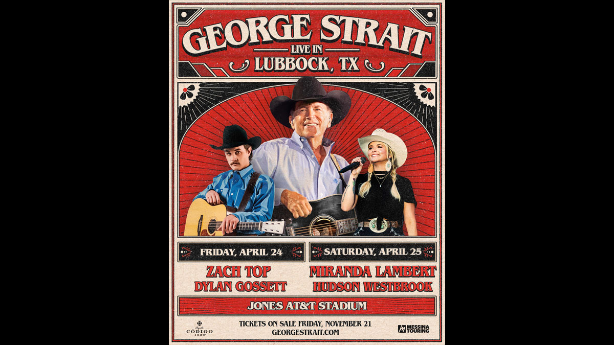George Strait adds second Lubbock, TX show