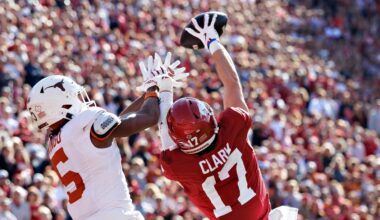 Game time, TV set for Texas vs. Arkansas