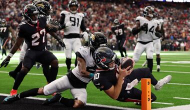 Jacksonville Jaguars collapse historic Week 10 loss to Houston Texans