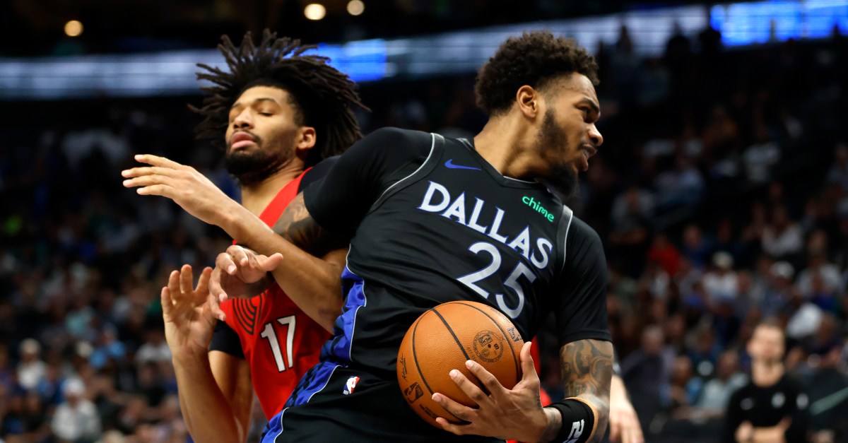 Portland Trail Blazers Get Flagged in Texas by Dallas Mavericks
