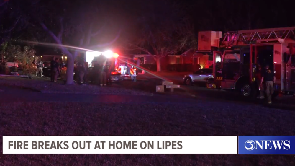 Explosions reported in fire at Corpus Christi house, no injuries