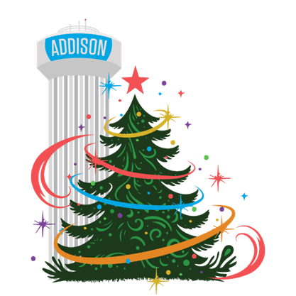 Addison Celebrates the Holidays by Rockin' Around the Circle