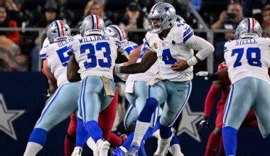 Dallas Cowboys NFL Week 11 Power Rankings: Team stays still after bye
