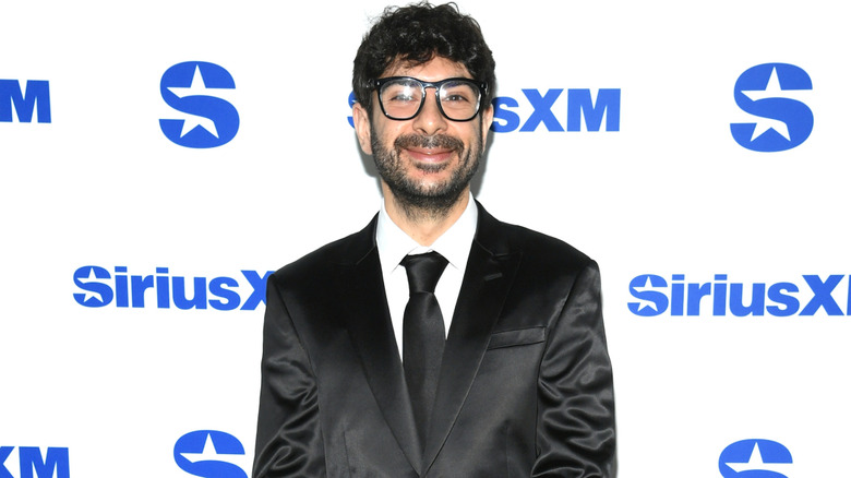 Tony Khan visiting the Sirius XM Studios on Novemeber 18th, 2025.