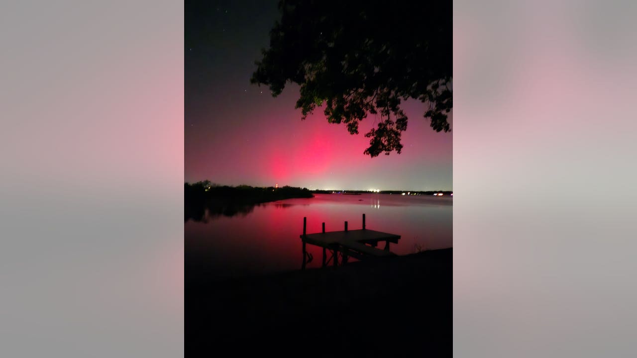 Northern Lights visible from North Texas as solar storm rolls in