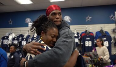 CeeDee Lamb surprises families with Thanksgiving grocery donation – NBC 5 Dallas-Fort Worth