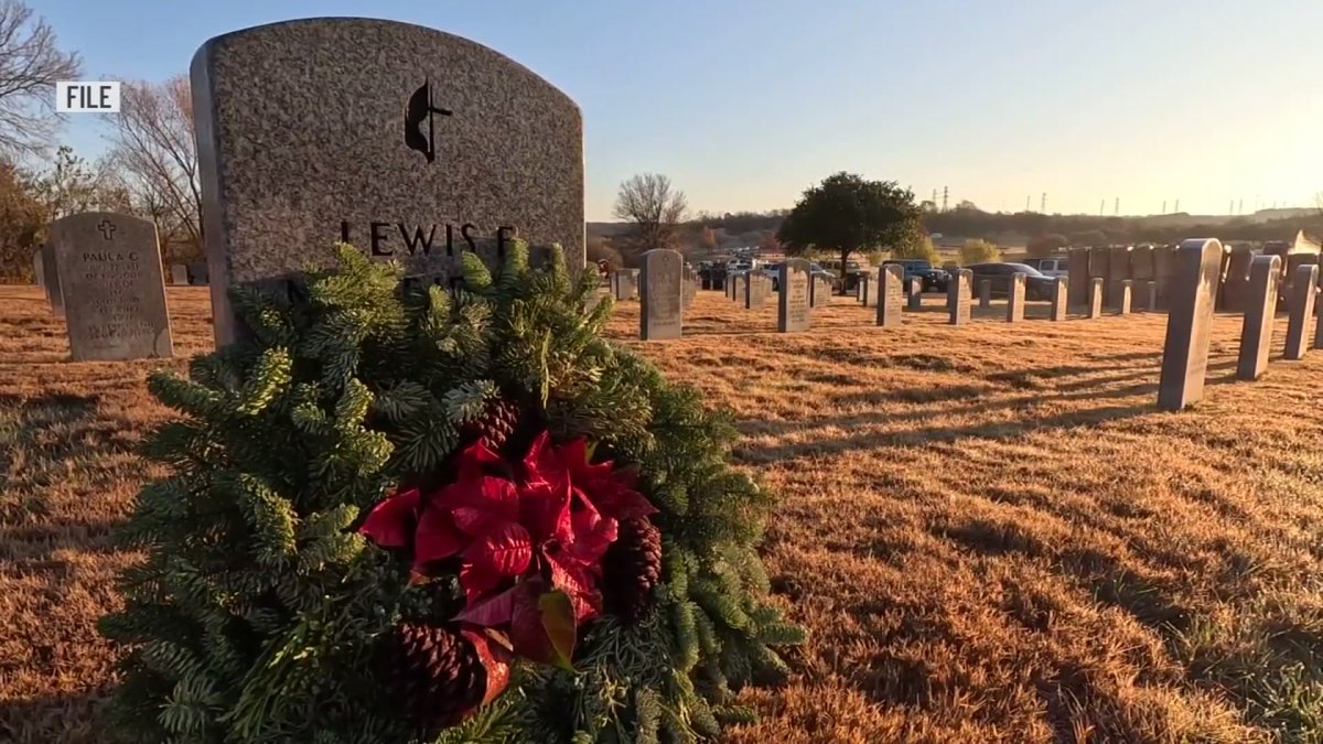 Wreaths Across America short of donations for DFW cemetery – NBC 5 Dallas-Fort Worth