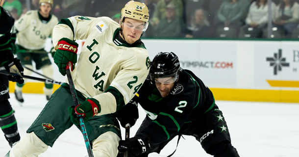 GAME PREVIEW: IOWA WILD VS. TEXAS STARS