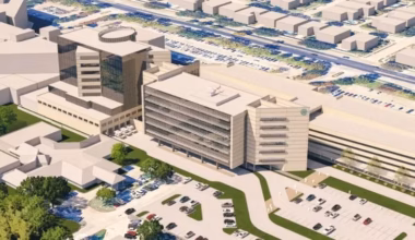 Renderings of the expanded Texas Health Plano