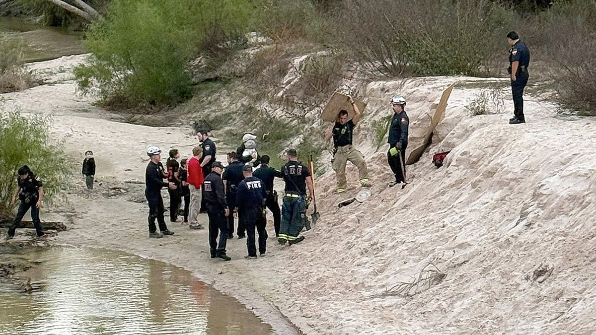 First responders at site of rescue in Texas