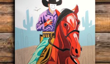 Saddle Up! See Technicolor Cowboy In Downtown Plano - Local Profile