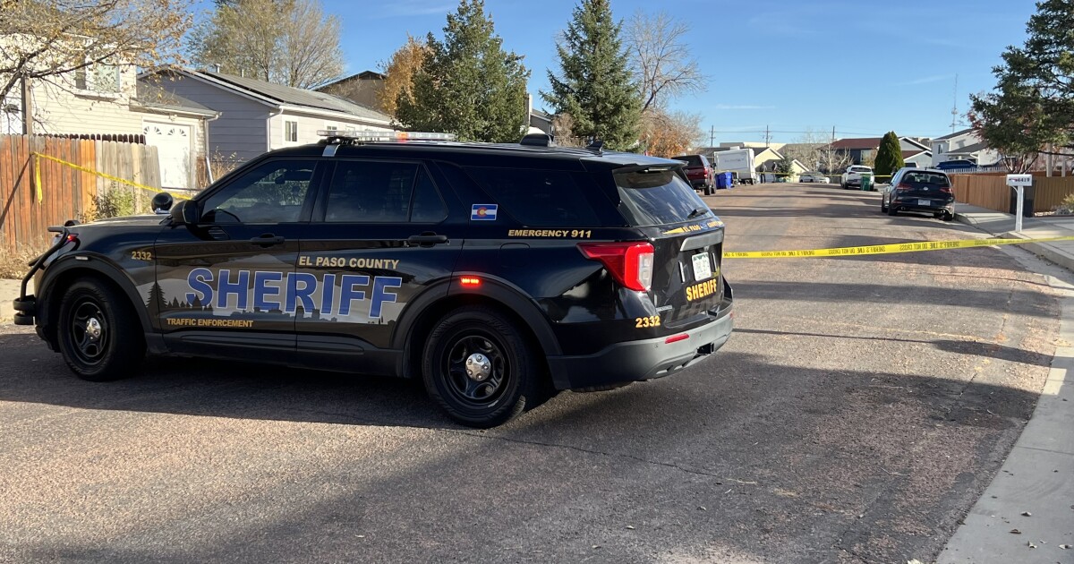 Man dead, woman in critical condition following shooting in El Paso County