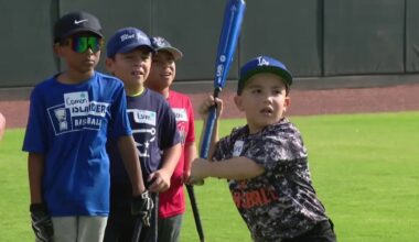 Young baseball players develop skills at Whataburger Field winter camp