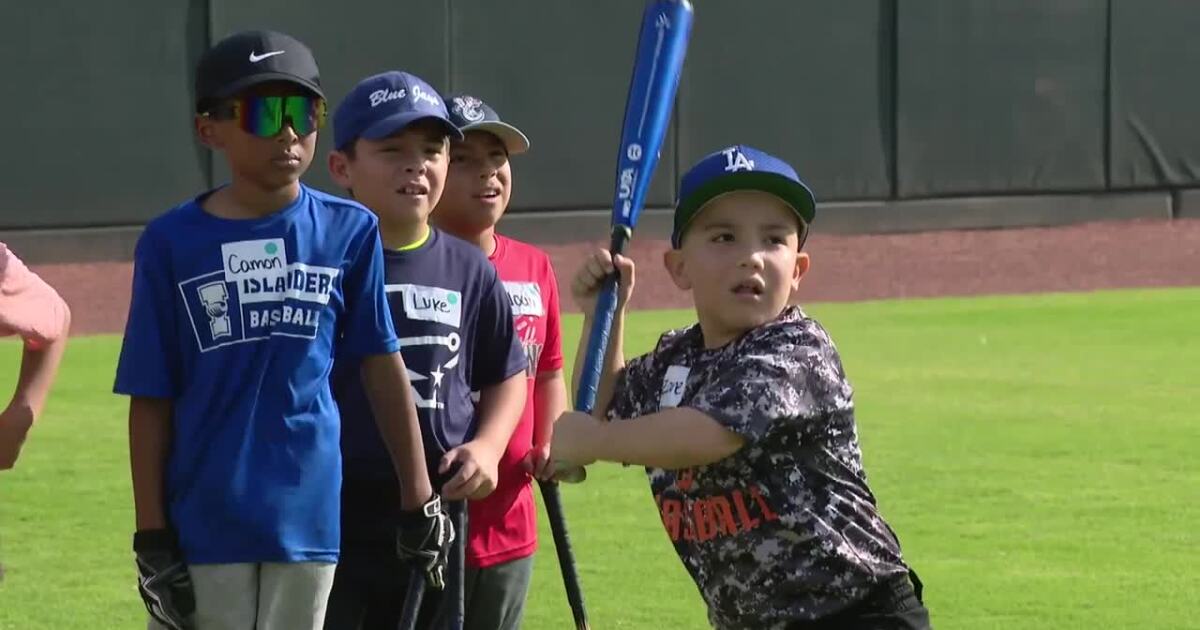Young baseball players develop skills at Whataburger Field winter camp