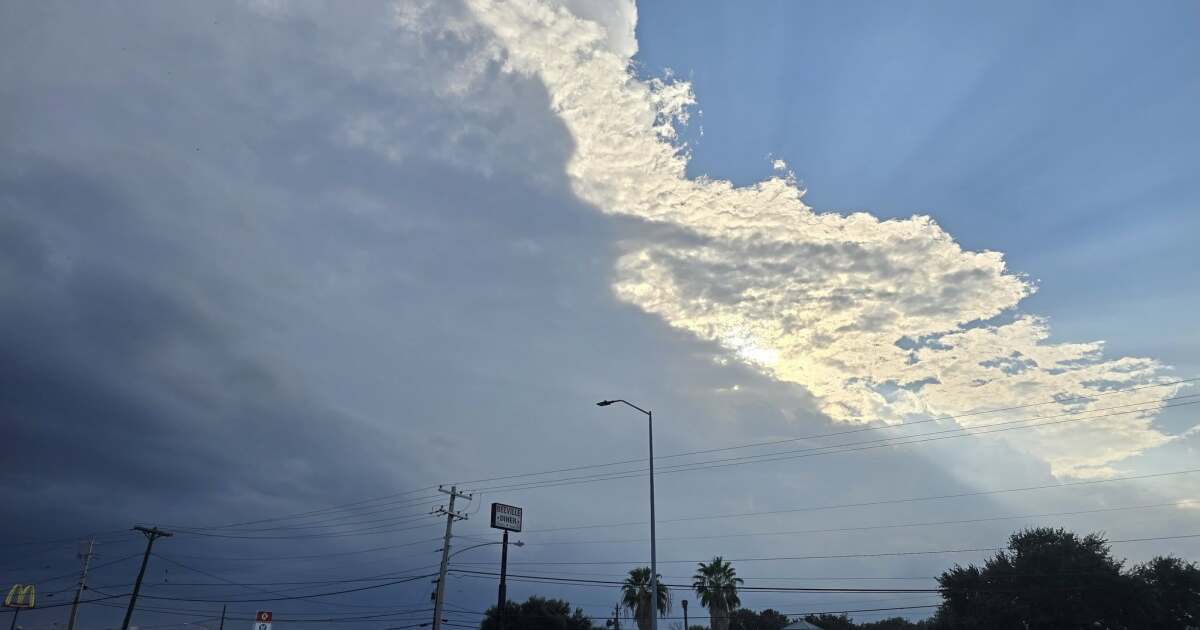 Storms Saturday lighten up for the eveninf