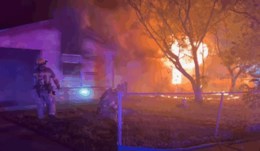 Gabriel Street fire put out safely Thanksgiving morning
