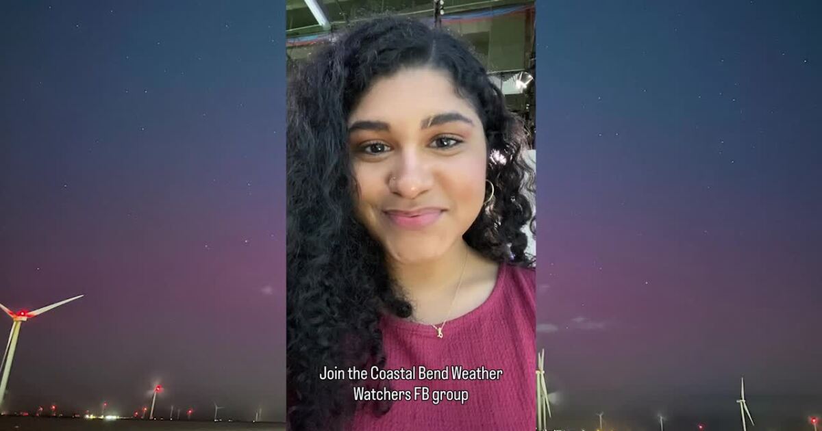 Did you spot the aurora lights in South Texas?