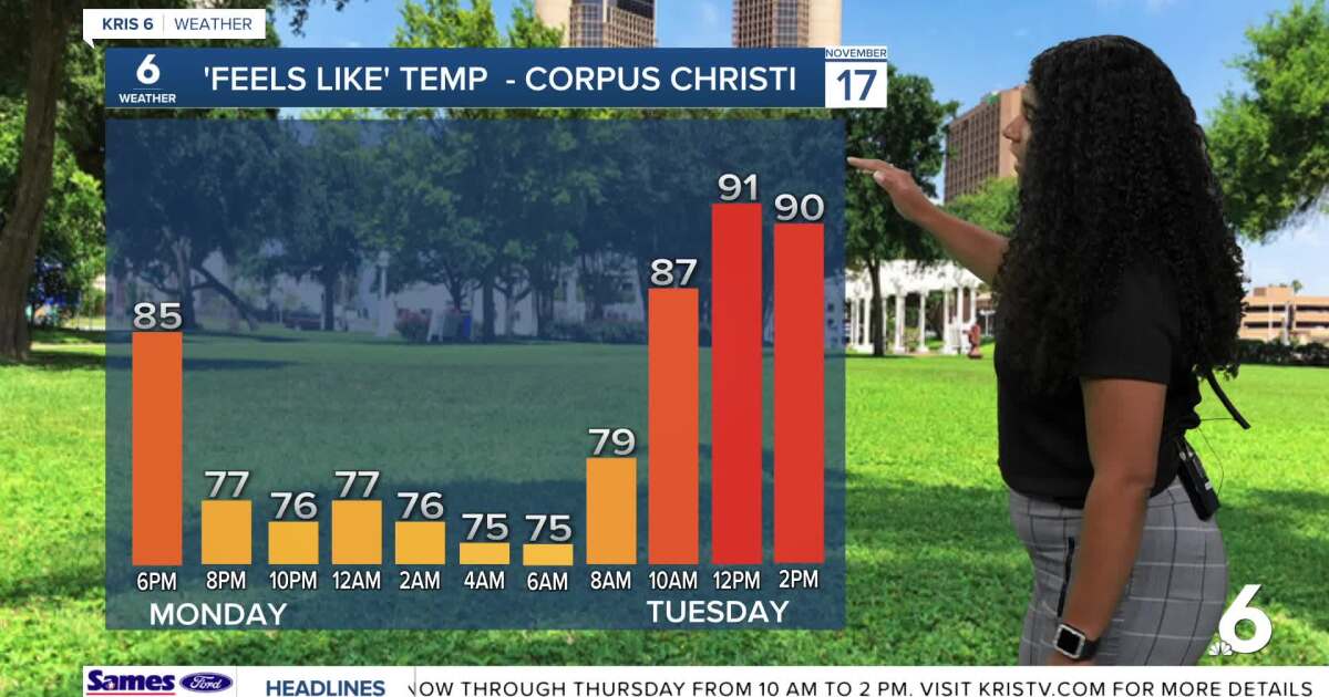 Warm temperatures and sunny conditions linger through the week
