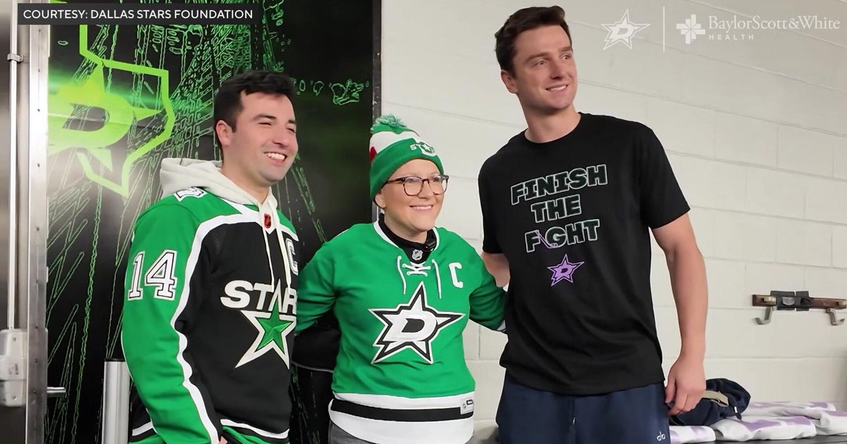 'Finish the Fight': Cancer survivor's artwork inspires Dallas Stars fans after beating rare blood disease