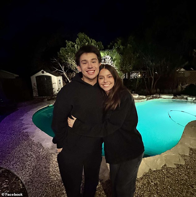 After checking with Camila's boyfriend, pictured, and her father, both of whom said they had not seen her, mom, Rosario contacted the sheriff's office to report her daughter missing