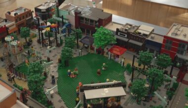 Lego model of downtown Garland reflects one detective’s love for his city