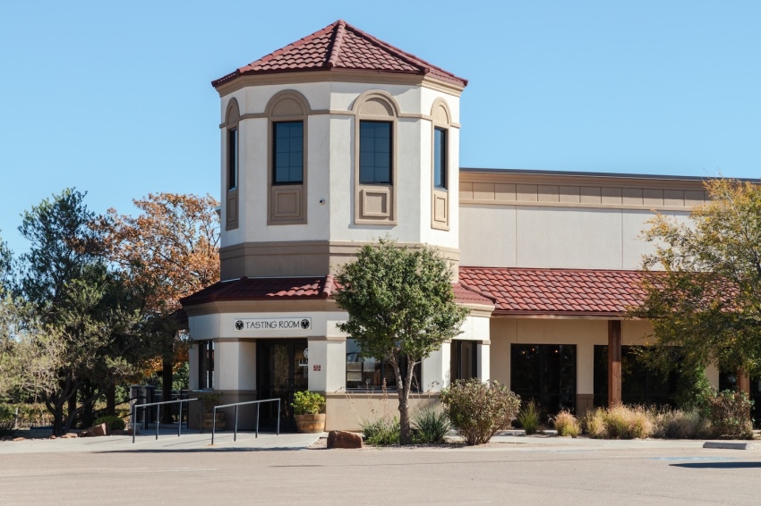 The tasting room at Llano Estacado Winery in Lubbock, Texas. 