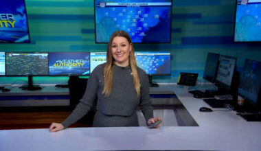 Expect a gray and chilly day with light to moderate rain