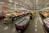 The produce section at the H-E-B in Melissa on Tuesday, May 13, 2025. The San Antonio grocer...