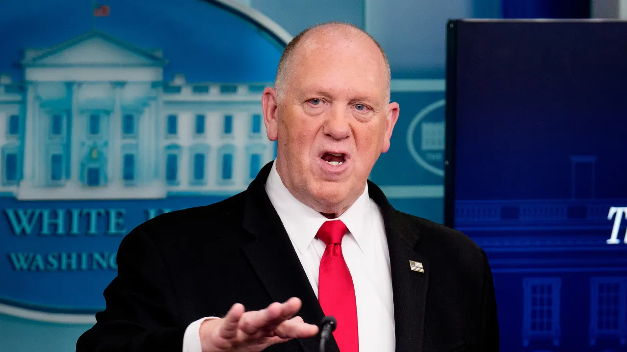 Border czar Tom Homan erupts at heckler calling him racist at TPUSA event