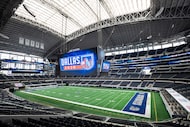 AT&T Stadium, which will host nine World Cup games, will be renamed Dallas Stadium during...
