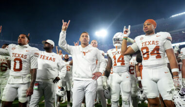 Texas Longhorns omitted from College Football Playoff bracket