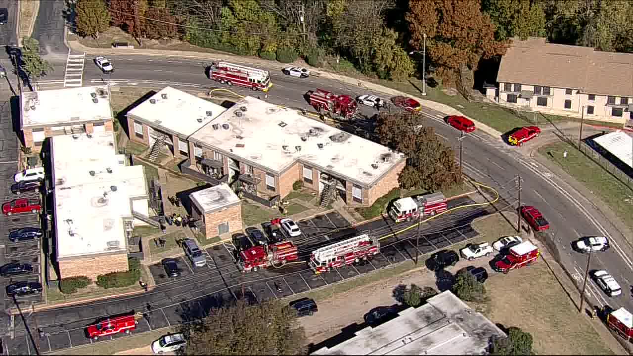 3 people, dogs rescued from Dallas apartment fire