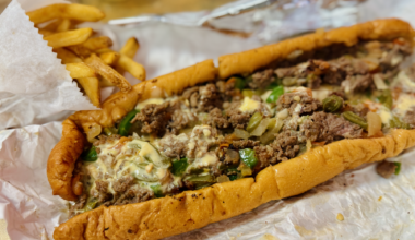 cheesesteak sandwich from Cheesesteak House