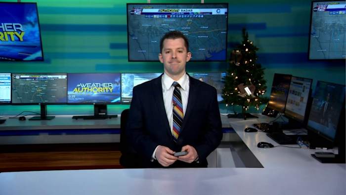 Chilly and Breezy with Sunday's Front